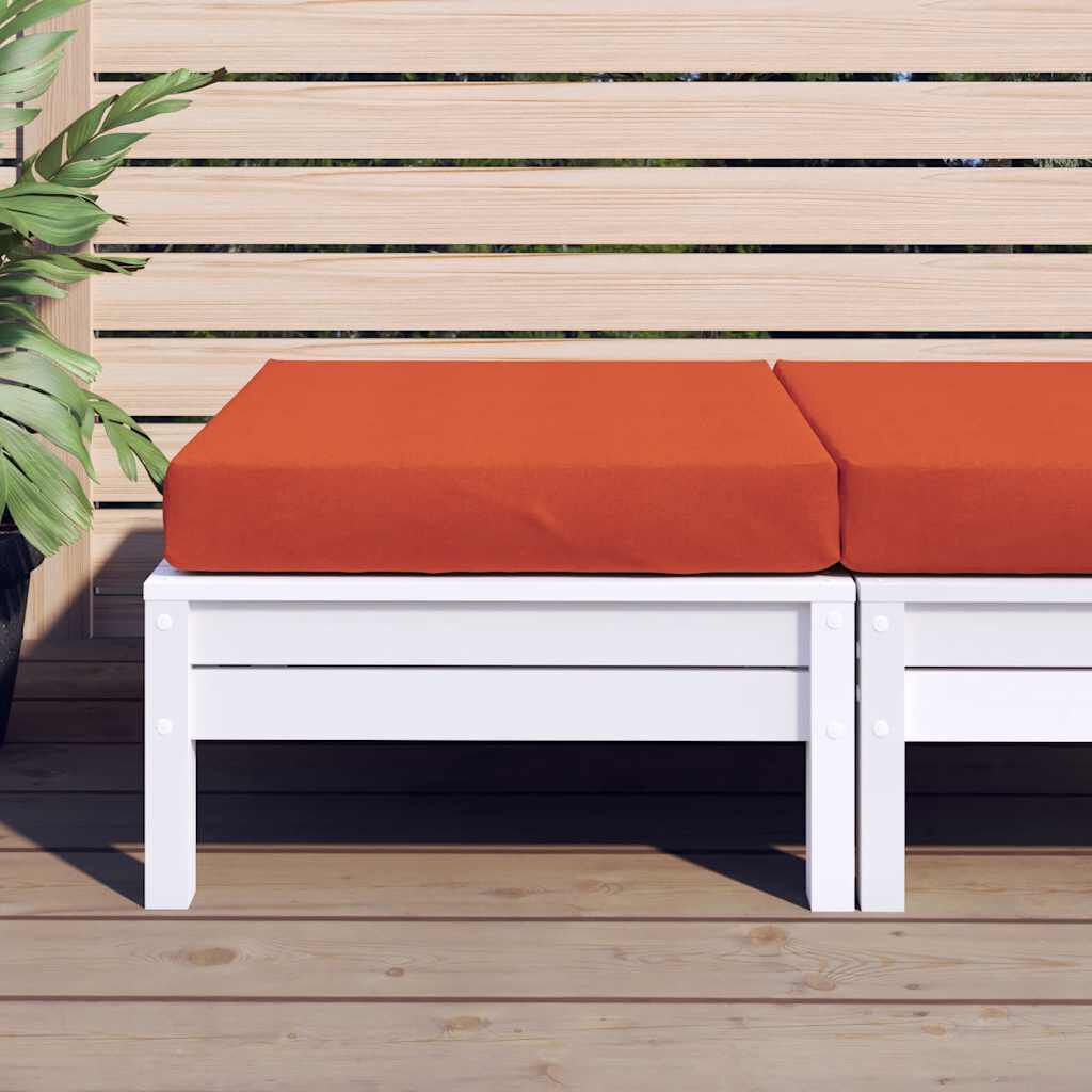 vidaXL Pallet Cushion Melange Red 60x60x9.5 cm Fabric