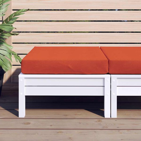 vidaXL Pallet Cushion Melange Red 60x60x9.5 cm Fabric