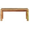 vidaXL Coffee Table 110x55x40 cm Solid Reclaimed Wood