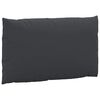 vidaXL Pallet Cushions 3 pcs Black Oxford Fabric