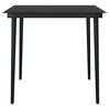 vidaXL 5 Piece Garden Dining Set Oak