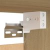 vidaXL Bedside Cabinet Sonoma Oak 30.5x30x30 cm Engineered Wood