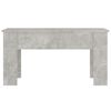 vidaXL Coffee Table Concrete Grey 101x49x52 cm Engineered Wood