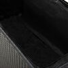 vidaXL Garden Storage Box Black 120x50x60 cm Poly Rattan