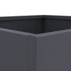 vidaXL Planters 2 pcs Anthracite 49x47x46 cm Steel