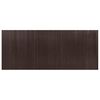vidaXL Room Divider Dark Brown Width 400 cm Height 165 cm Bamboo