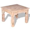 vidaXL Coffee Table Acacia Wood 60x60x45 cm
