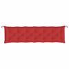 vidaXL Garden Bench Cushion Red 200x50x7 cm Oxford Fabric