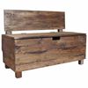 vidaXL Bench Solid Mahogany Wood 86x40x60 cm