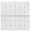vidaXL Decking Tiles 30 pcs White 30x30 cm Solid Wood Acacia