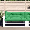 vidaXL Pallet Cushions 3 pcs Green Fabric
