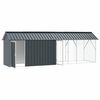 vidaXL Bird Cage Anthracite 422 x 103 x 142 cm Galvanised steel