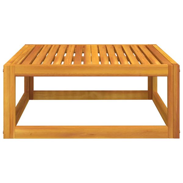 vidaXL 2 Piece Garden Sofa Set with Cushions Solid Wood Acacia