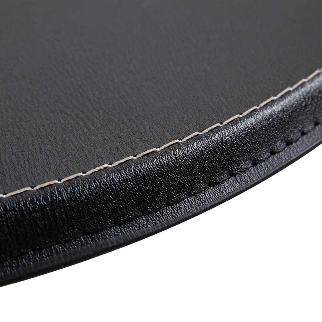 vidaXL Bar Table Black Ø60 cm MDF