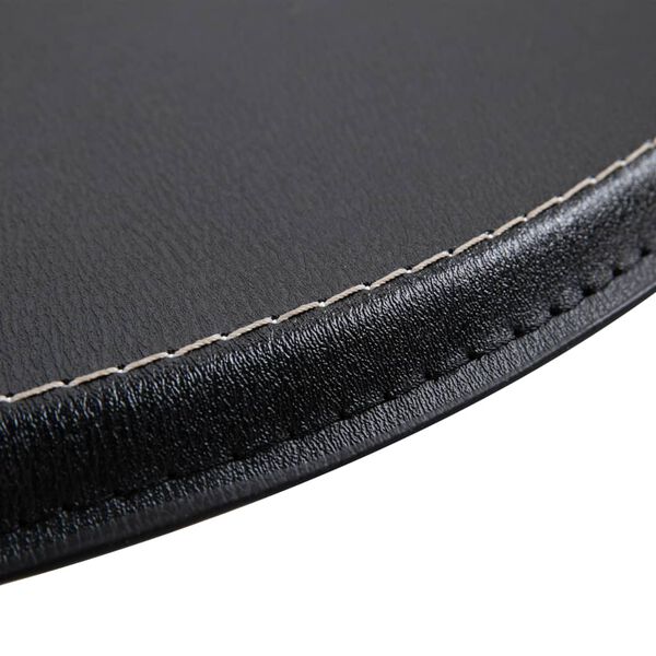vidaXL Bar Table Black Ø60 cm MDF