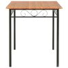 vidaXL Dining Table Brown 120x70x75 cm MDF