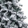 vidaXL Artificial Pre-lit Christmas Tree with Ball Set Green 240 cm PVC