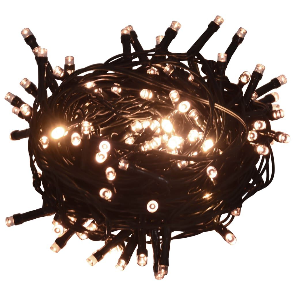 vidaXL Artificial Hinged Christmas Tree 300 LEDs 240 cm