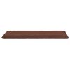 vidaXL Foldable Sunlounger Oxford Fabric Brown