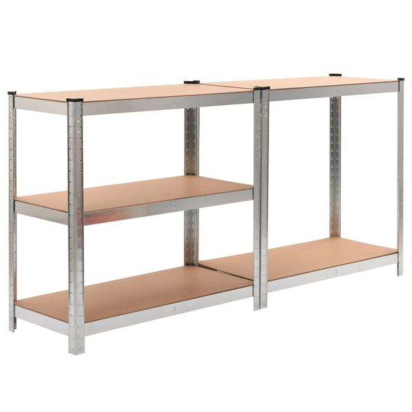 vidaXL Heavy-duty Storage Rack 2 pcs