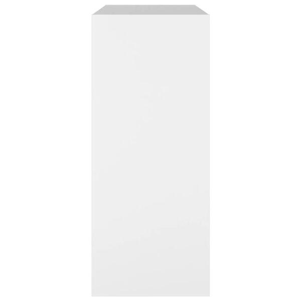 vidaXL Book Cabinet/Room Divider White 80x30x72 cm