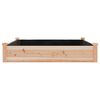 vidaXL Garden Raised Bed with Liner 120x120x25 cm Solid Wood Fir