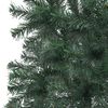 vidaXL Corner Artificial Pre-lit Christmas Tree Green 150 cm PVC