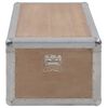 vidaXL Storage Box Solid Fir Wood 91x52x40 cm Brown