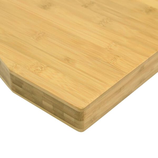 vidaXL Desk Top 110x55x4 cm Bamboo