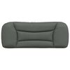 vidaXL Headboard Cushion "Hvar" Dark Grey 100 cm Fabric
