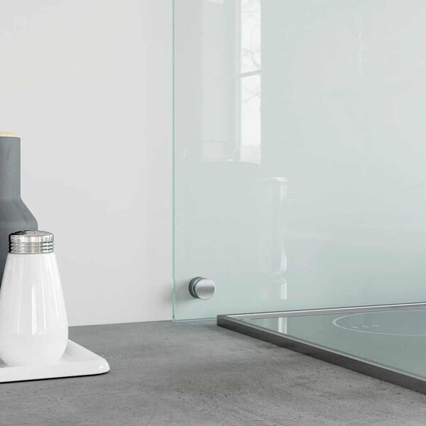 vidaXL Kitchen Backsplash Transparent 100 x 50 cm Tempered Glass