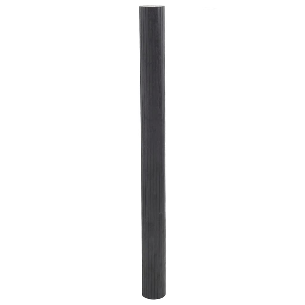 vidaXL Room Divider Grey 165x400 cm Bamboo