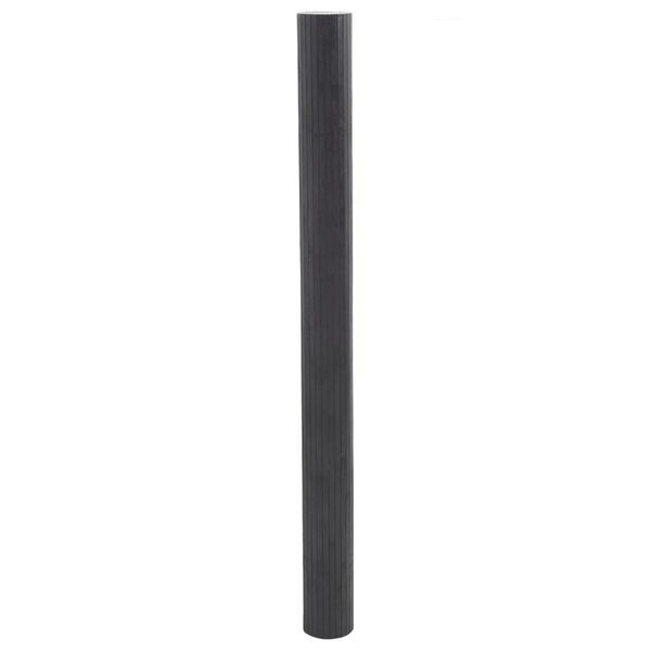 vidaXL Room Divider Grey 165x400 cm Bamboo