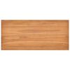 vidaXL Desk 100x45x75 cm Solid Teak Wood