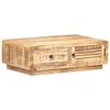 vidaXL Coffee Table 90x60x29 cm Rough Mango Wood