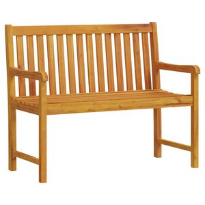 vidaXL Garden Bench 110 cm Solid Acacia Wood