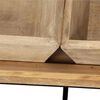 vidaXL Coffee Table Solid Mango Wood 110x55x42 cm