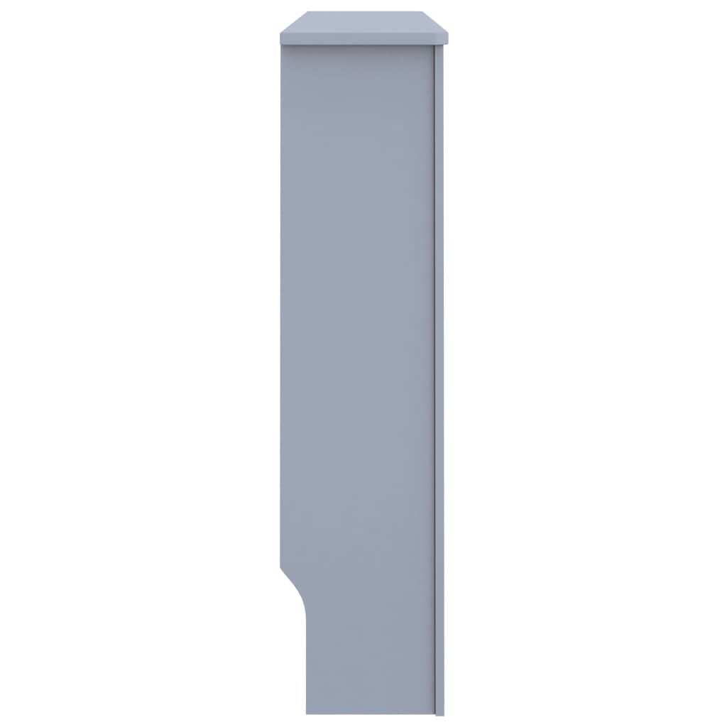 vidaXL Radiator Cover Anthracite 112x19x81.5 cm MDF