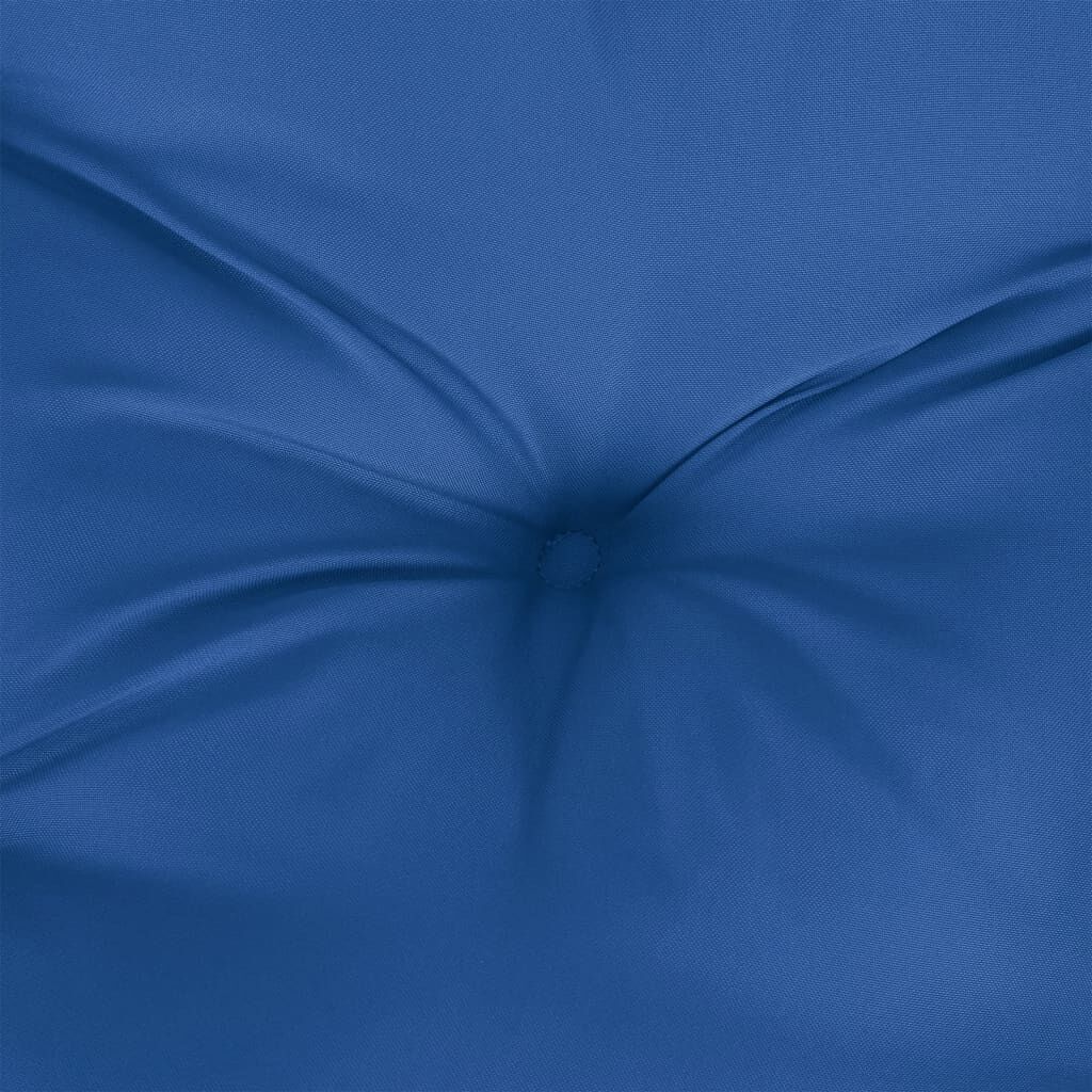 vidaXL Pallet Cushions 2pcs Blue 50x50x7 cm Oxford Fabric
