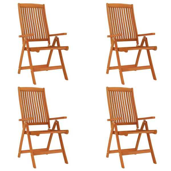 vidaXL 7 Piece Garden Dining Set Solid Wood Eucalyptus