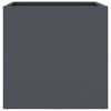 vidaXL Planters 2 pcs Anthracite 49x47x46 cm Steel