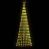 vidaXL LED Christmas Tree 688 LEDs Colourful 300 cm