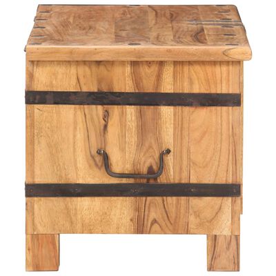 vidaXL Chest 90x40x40 cm Solid Acacia Wood