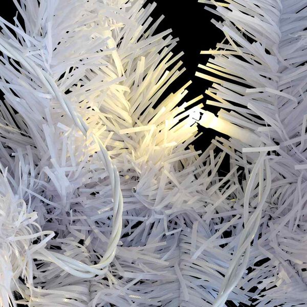 vidaXL Christmas Garland with LED Lights 5 m White