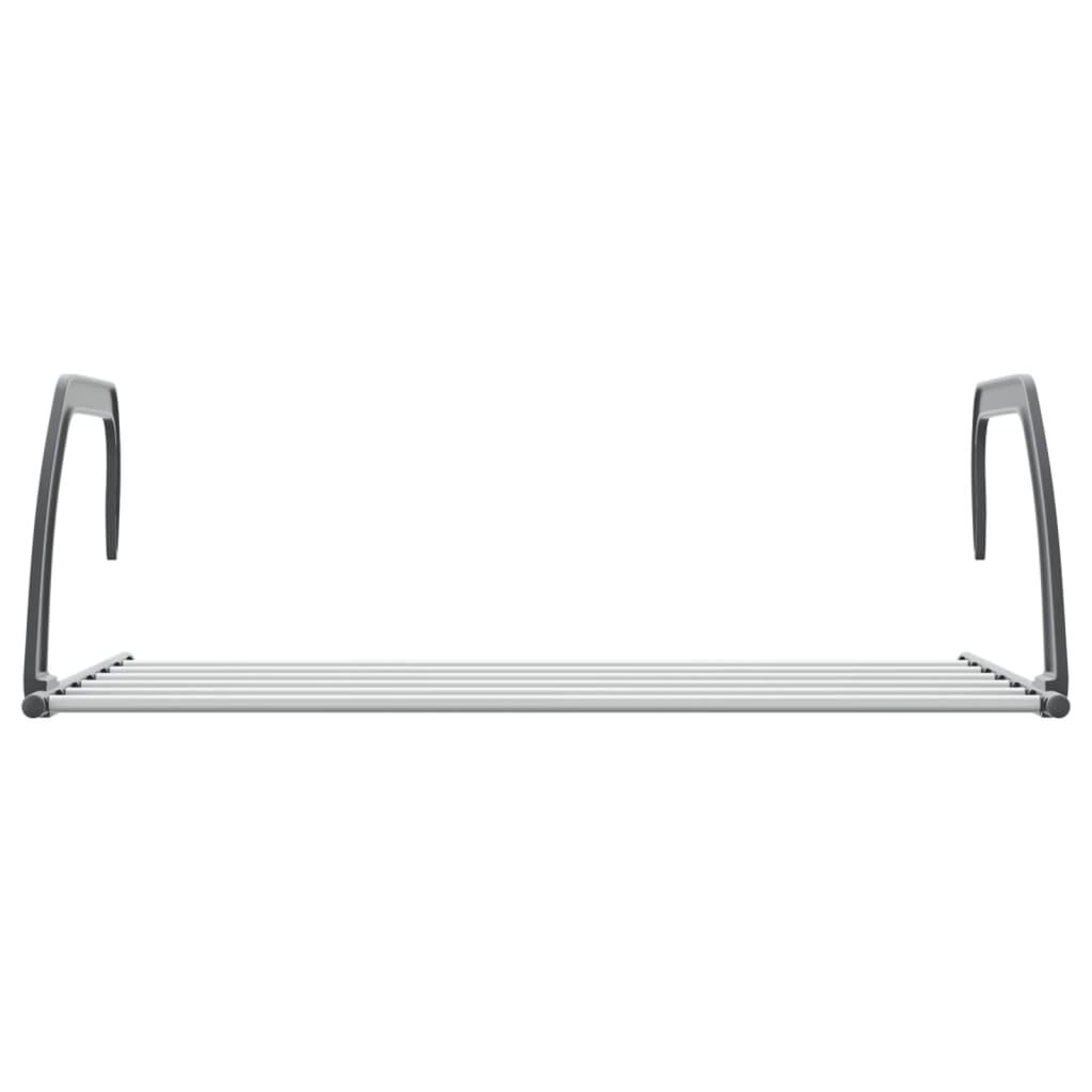 vidaXL Drying Racks 2 pcs 53x33x18 cm Aluminium