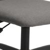 vidaXL Office Chair Dark Grey Fabric