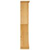 vidaXL 4-Tier Bookcase Mexican Pine Corona Range 80x29x150 cm
