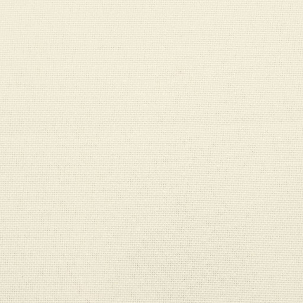 vidaXL Chair Cushions 6 pcs Cream White 40x40x7 cm Oxford Fabric