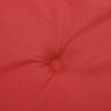 vidaXL Highback Chair Cushions 2 pcs Red Oxford Fabric