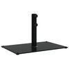 vidaXL Parasol Base for &Oslash;32/38/48 mm Poles 15 kg Rectangular